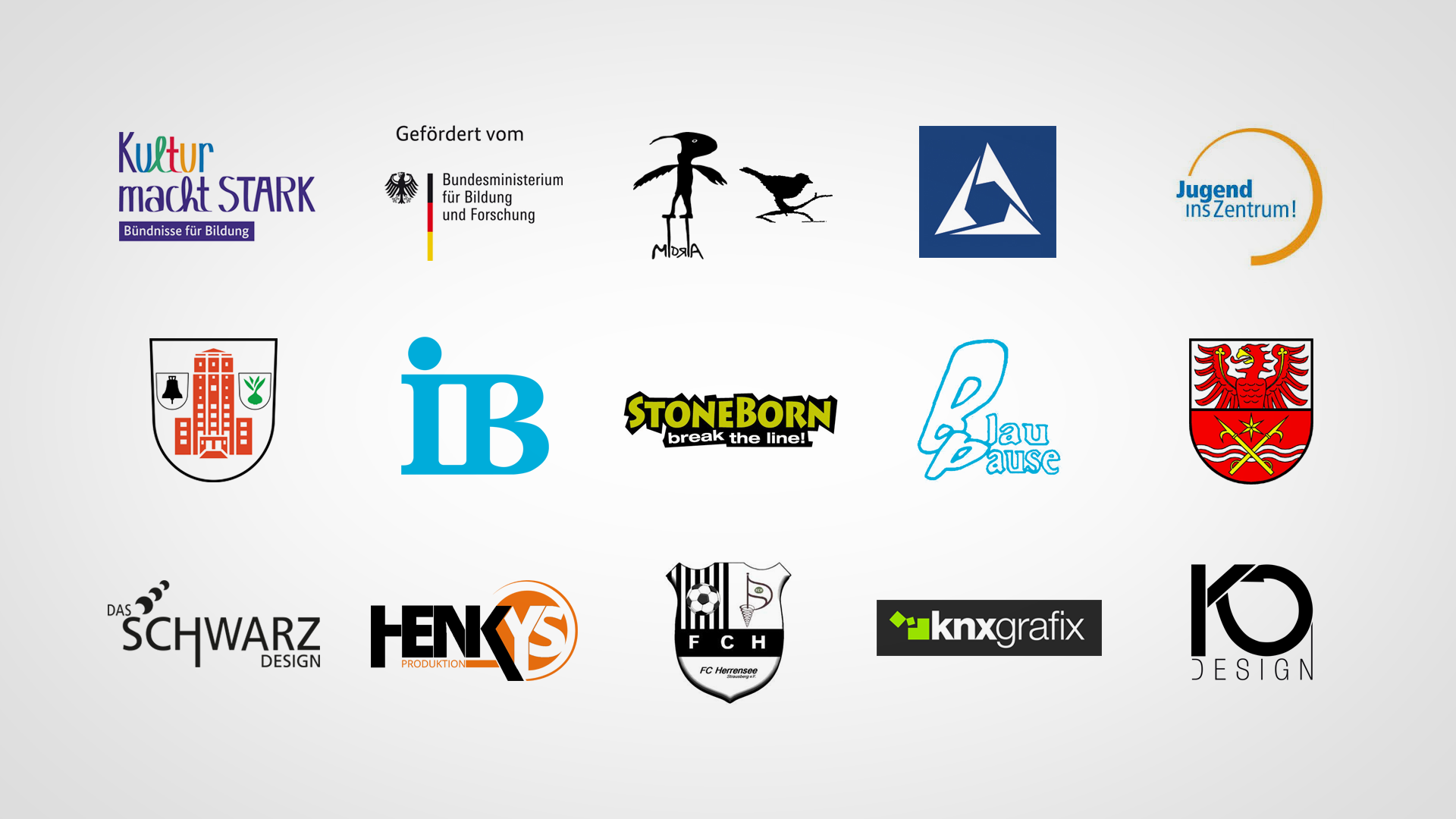 Logos der Partner und Sponsoren